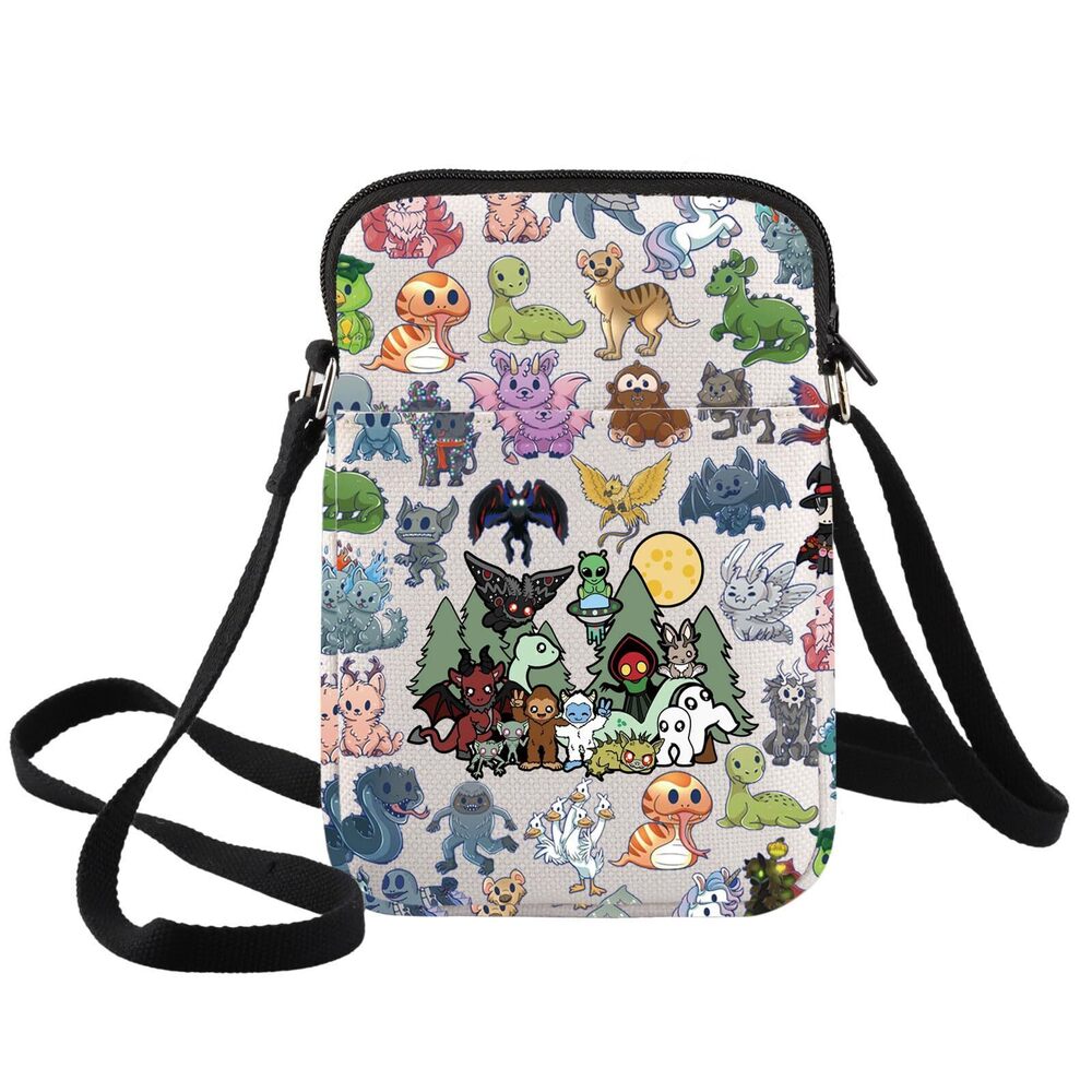2365 Mystery Creature Crossbody Bag Paranormal Investigator Gift